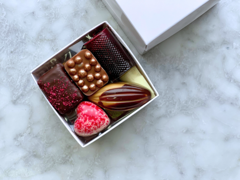 Ballotin Pralifino pralines +/- 20 stuks