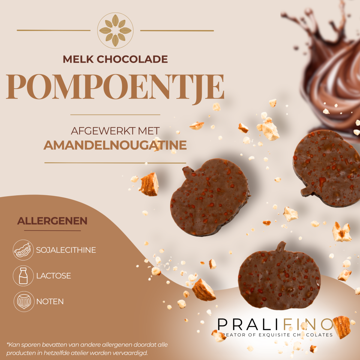 POMPOEN AMANDELNOUG. M (1kg)