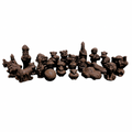 Gesloten holgoed 7-15cm (4KG) FONDANT