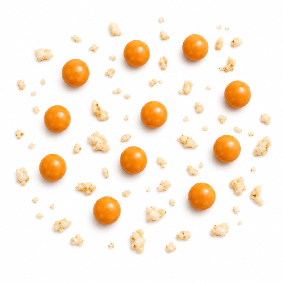 CRUNCHY BOLLETJE ORANJE (1KG)