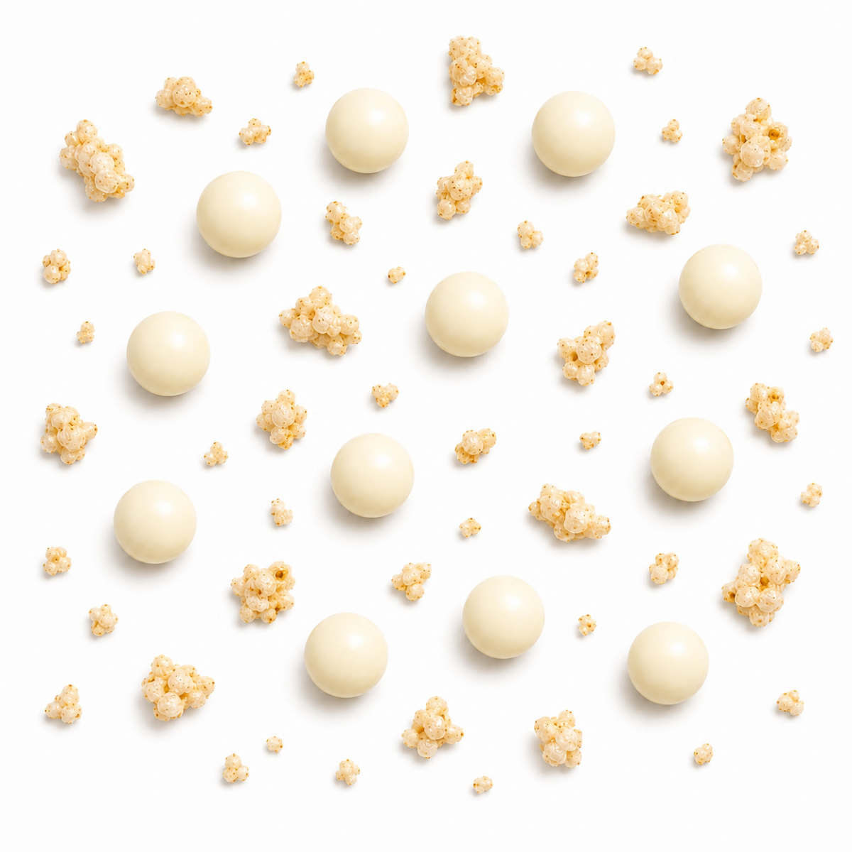 CRUNCHY BOLLETJE WIT (1KG)