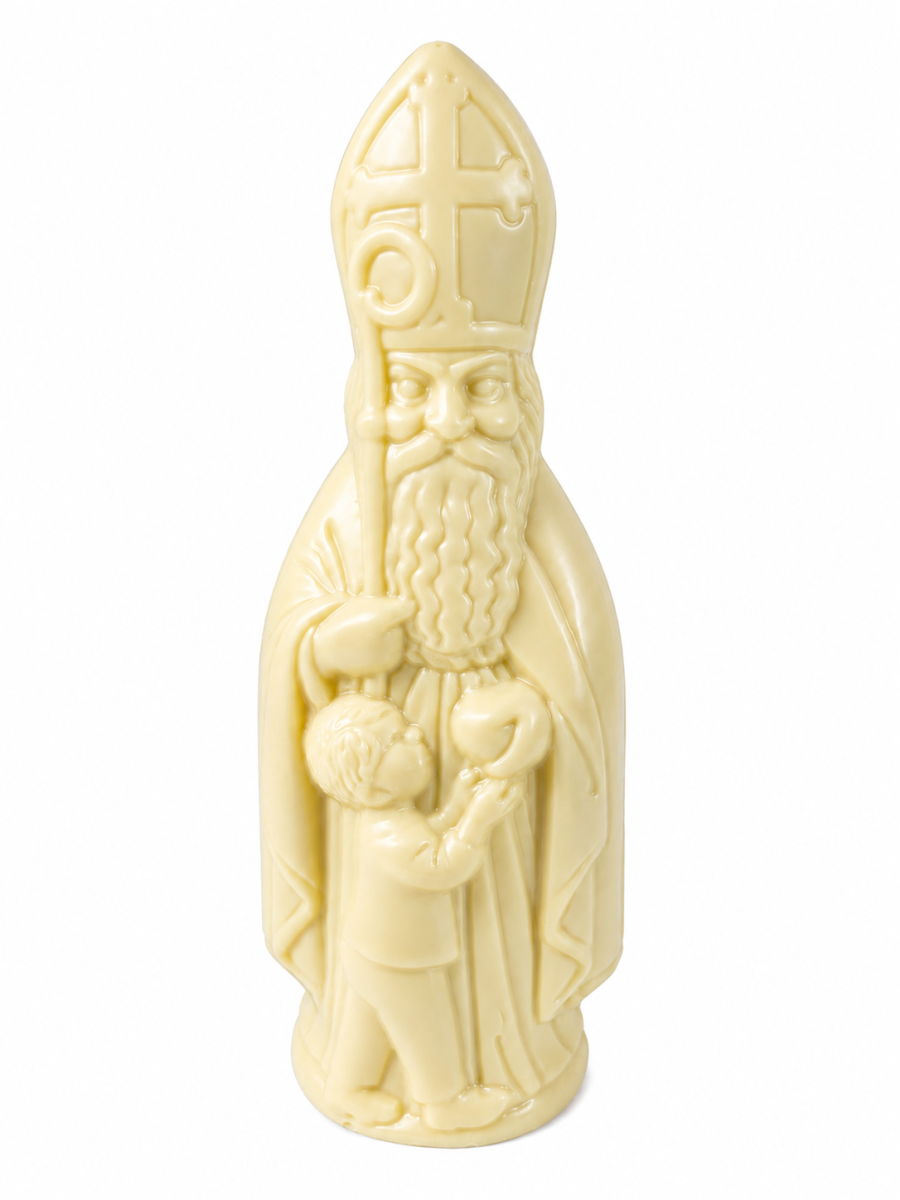 Gesloten Sint 13cm (1st) WIT